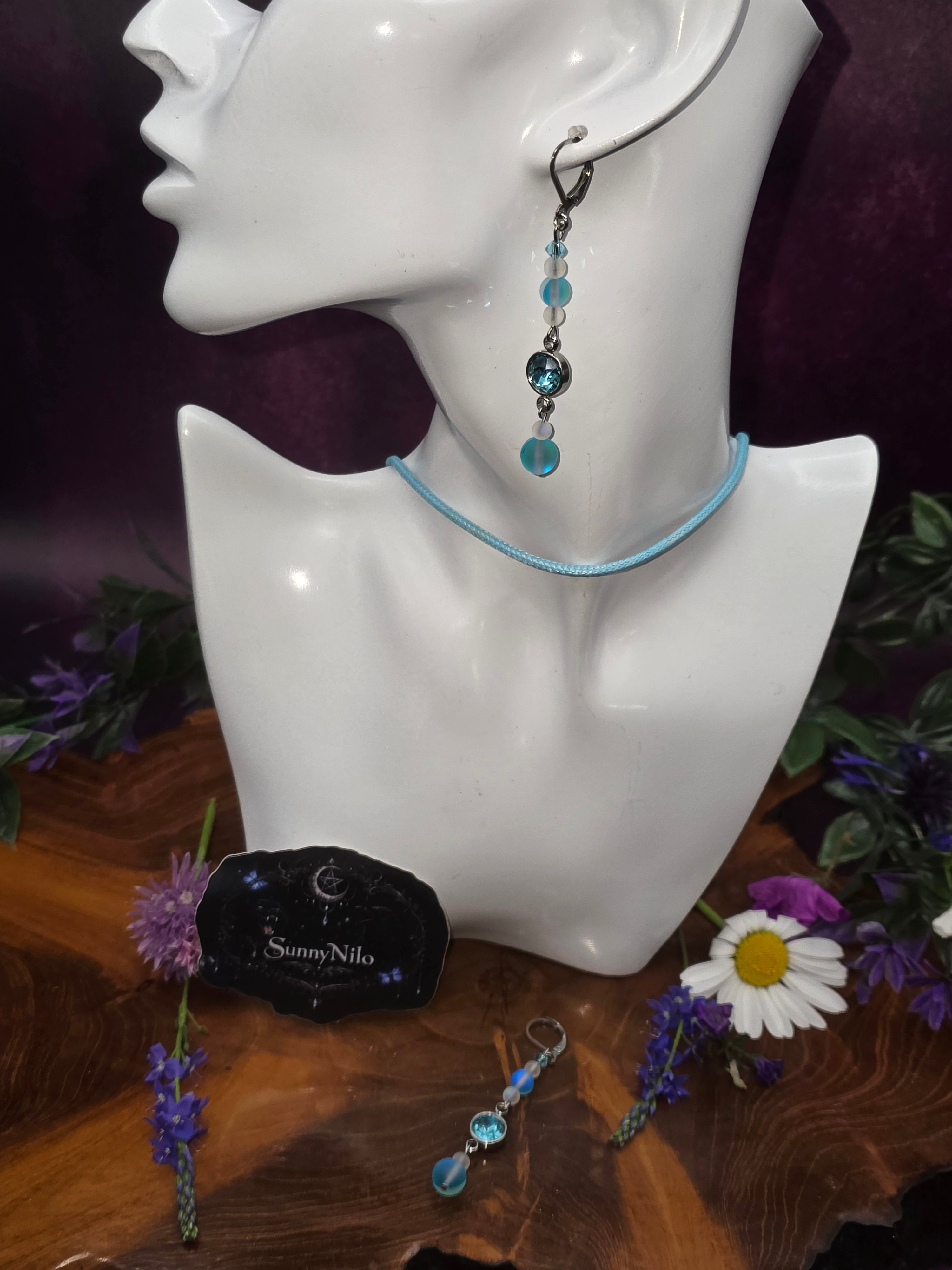 ❄️ Frozen Aurora – Elegante Statement Ohrringe ❄️