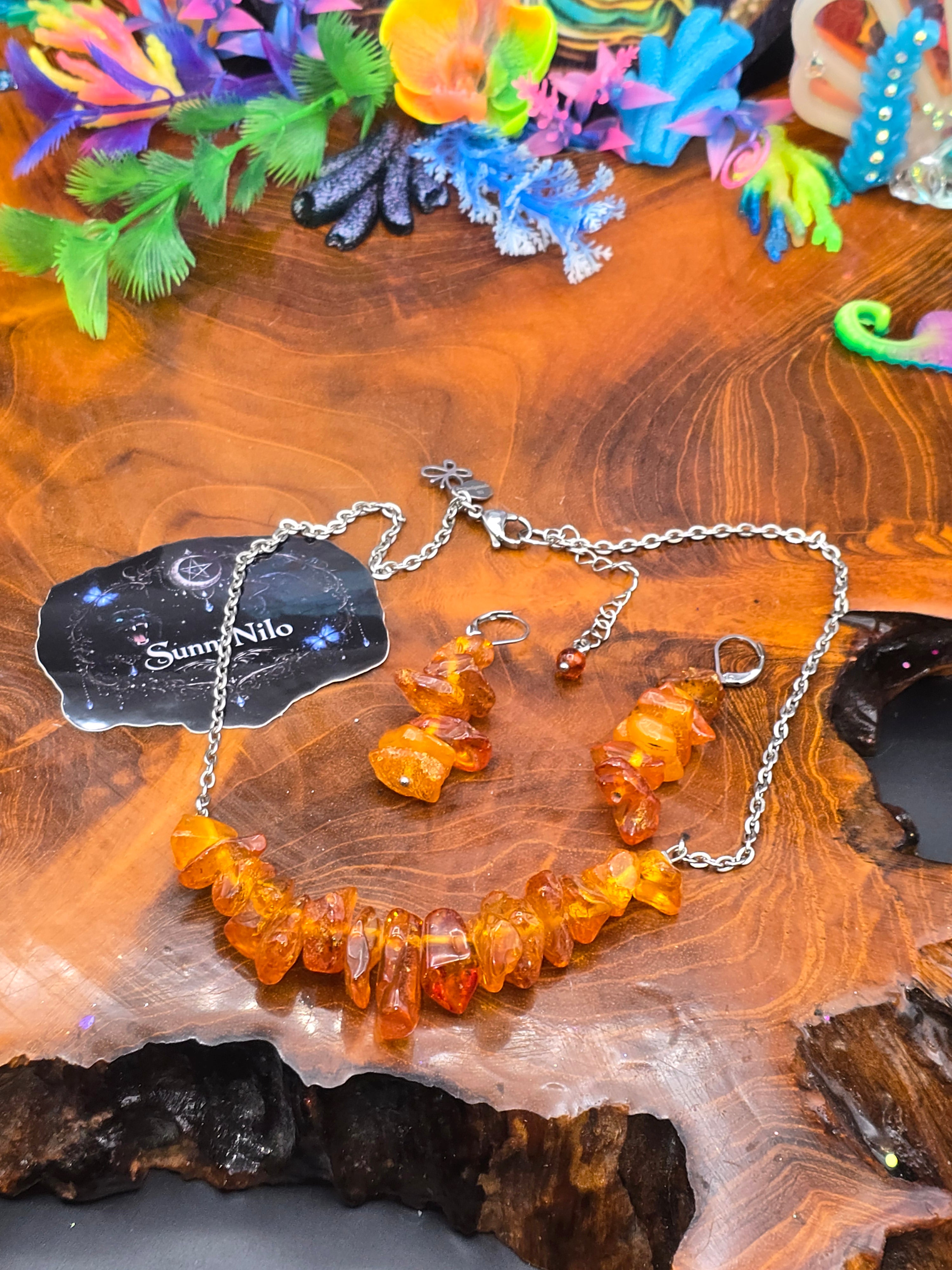 Bernsteinschmuckset