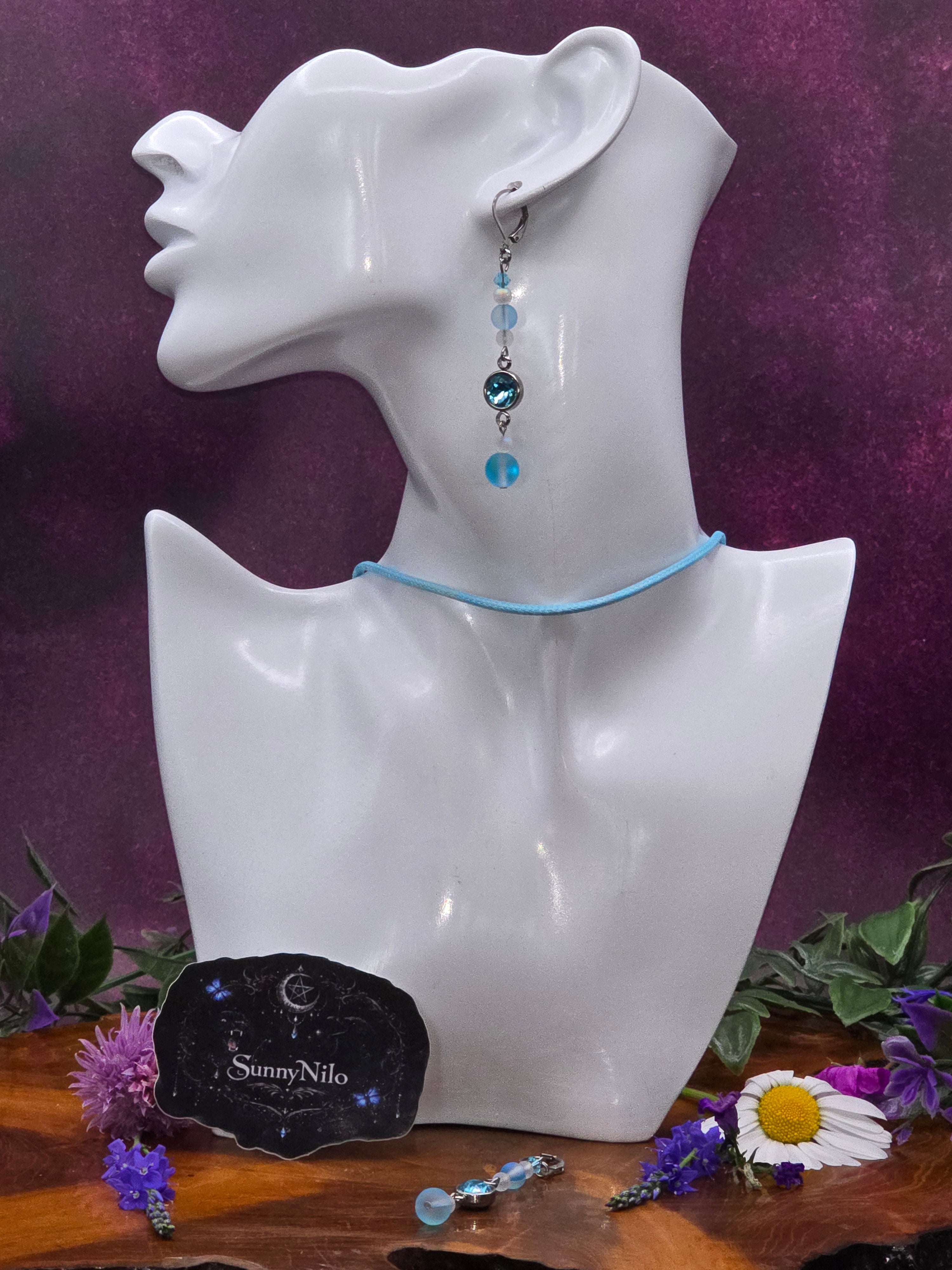 ❄️ Frozen Aurora – Elegante Statement Ohrringe ❄️