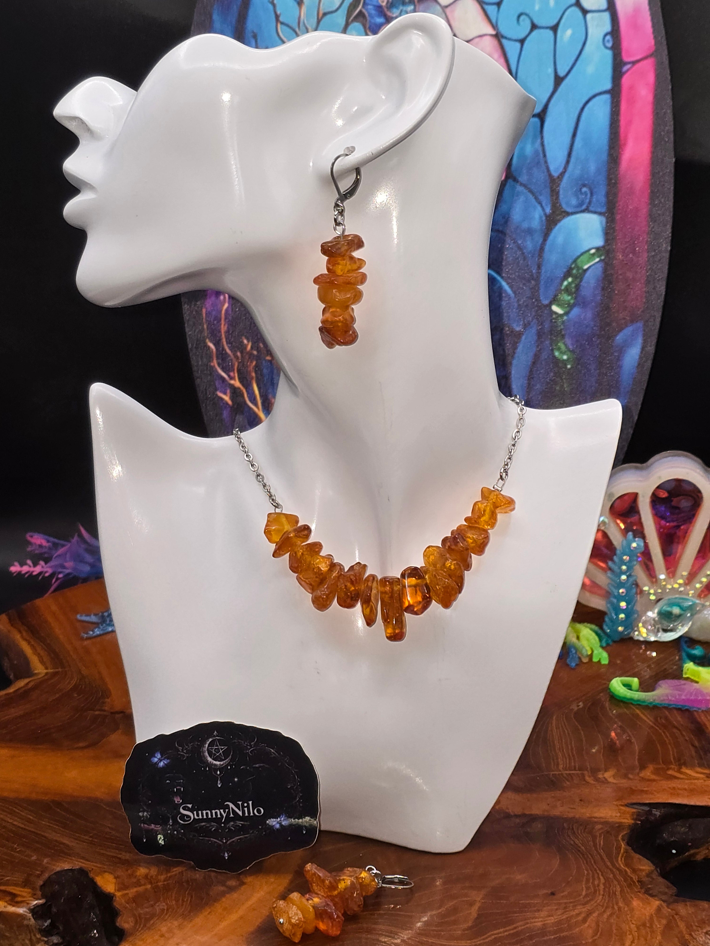 Bernsteinschmuckset