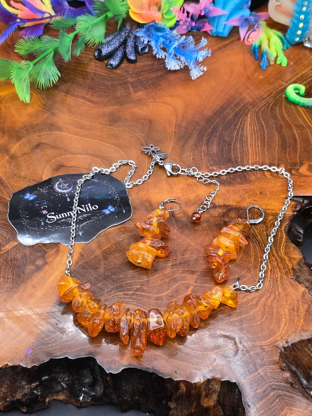 Bernsteinschmuckset