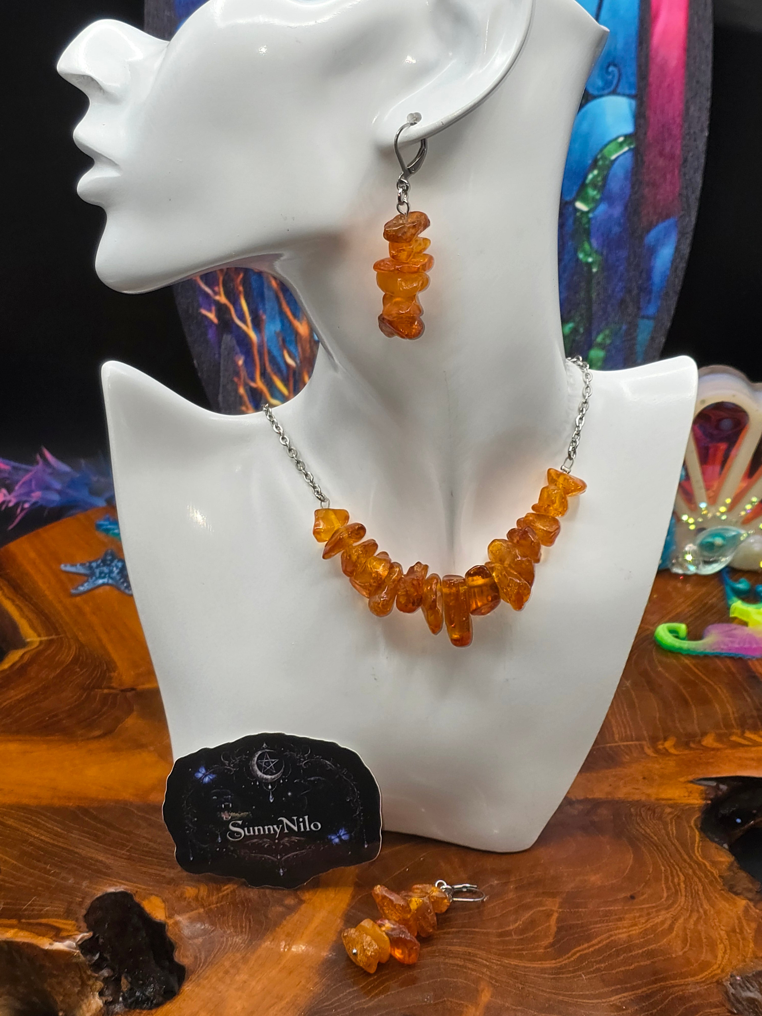 Bernsteinschmuckset