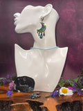 🌙 Moon Drip – Holografische Statement Ohrringe 🌙