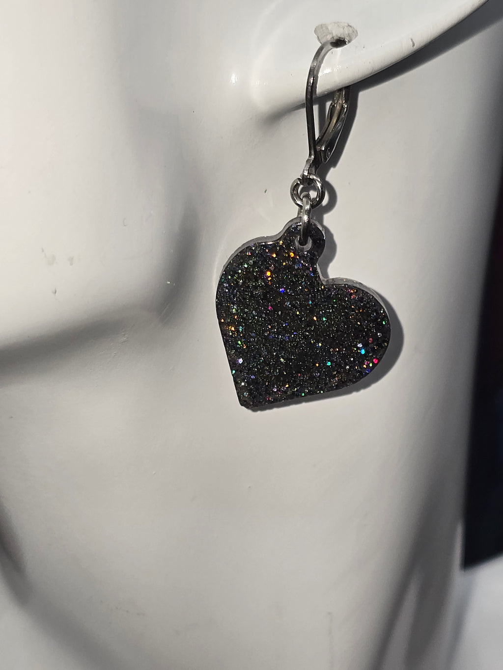 Herz-Ohrringe, holografisch✨️♥️